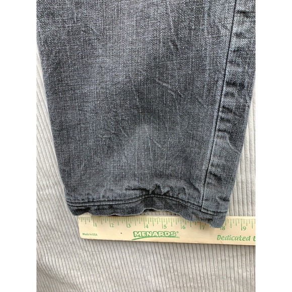 Sean John Denim Jeans Men's Size 38 Black Holiday 2009 Side Zip 100% Cotton Rare - Picture 7 of 16